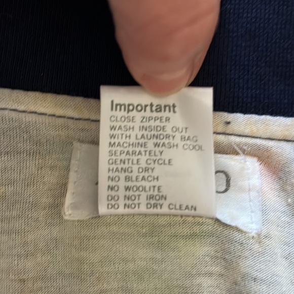 Vintage Adolfo sport Nautical-theme Bomber jacket Sz M - Picture 5 of 5